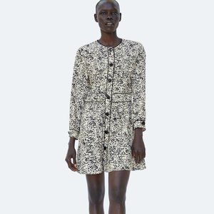 ZARA Basic A-line summer dress